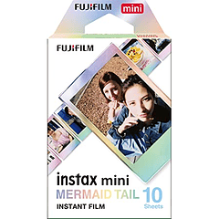 FUJIFILM INSTAX MINI INSTANT MERMAID TAIL FILM (10 SHOTS)