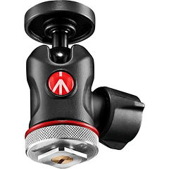 Manfrotto cabezal de micro bola 492 LCD con zapata fría