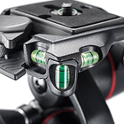Manfrotto XPRO de 3 vías, cabezal de panorámica e inclinación 10