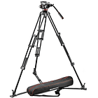KIT VIDEO Manfrotto 502 cabezal 502MVH02A + trípode 546GB + bolso 1