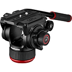 Kit Video Manfrotto Cabezal 504HDX + trípode Alu Twin, Ground Spreader  12