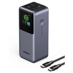 UGREEN MEGA BATERIA PORTATIL 20.000MAH CON SALIDA 130W MAX CARGA RAPIDA 2USB-C + 1USB-A PB721