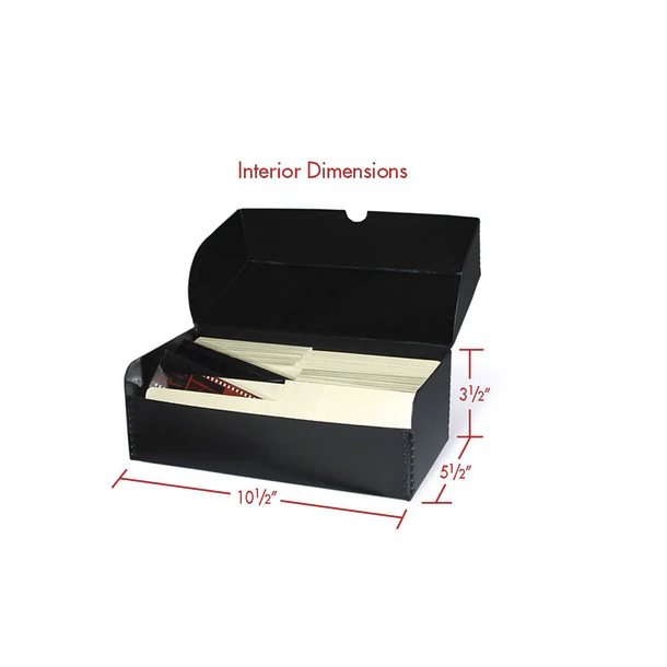 Caja con tapa abatible para guardar negativos Print File 2
