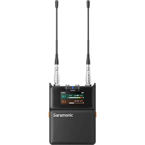 Saramonic K9-US Sistema de micrófono inalámbrico UHF digital para 2 personas Pro 10