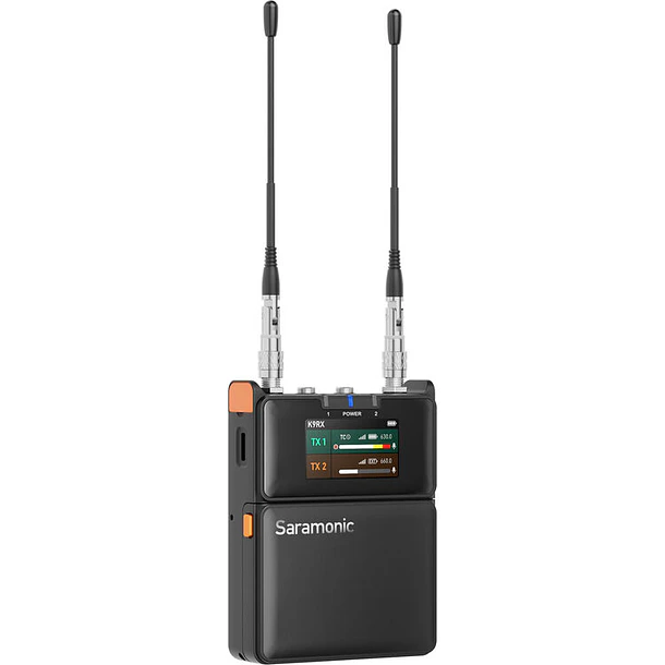 Saramonic K9-US Sistema de micrófono inalámbrico UHF digital para 2 personas Pro 12