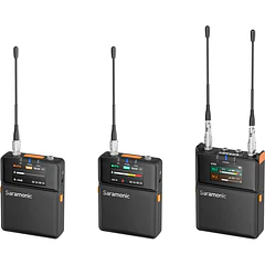 Saramonic K9-US Sistema de micrófono inalámbrico UHF digital para 2 personas Pro
