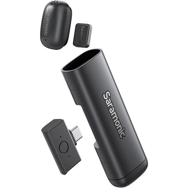 Saramonic AIR-SE-01 Ultra-Mini Sistema de Microfonos para 2 personas USB-C (2.4 GHz) 13