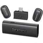 Saramonic AIR-SE-01 Ultra-Mini Sistema de Microfonos para 2 personas USB-C (2.4 GHz) 12