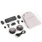 Saramonic AIR-SE-01 Ultra-Mini Sistema de Microfonos para 2 personas USB-C (2.4 GHz) 15