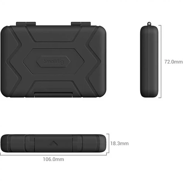 Estuche SmallRig para Tarjetas de Memoria 4