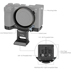 Placa Giratoria SmallRig para Sony a7C II / a7CR