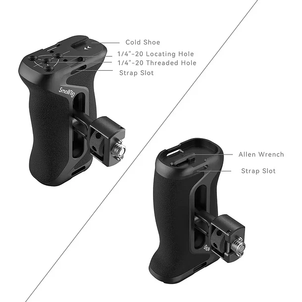 Empuñadura Lateral SmallRig con Tornillo 2 en 1 4