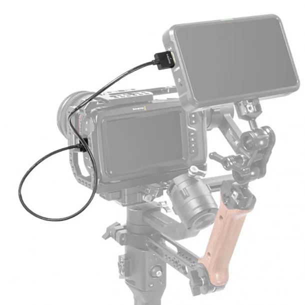 SmallRig 2957 Ultra delgado cable HDMI 4K@60 DE 55CM 3