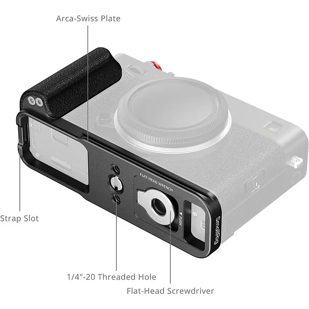 Grip SmallRig L-Shape para FUJI X-E5 - Black 2