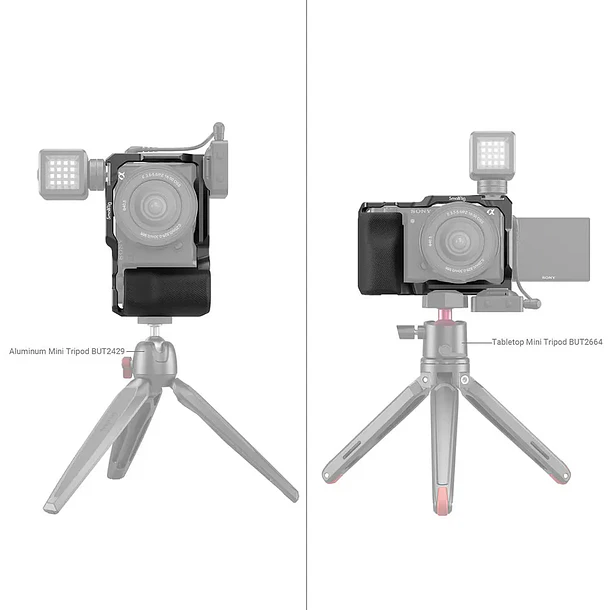 Cage SmallRig con Grip Lateral para Sony ZV-E10 7
