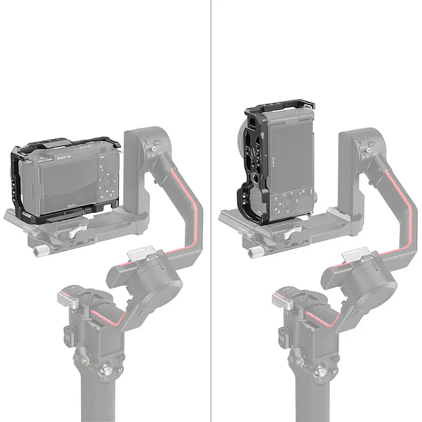 Cage SmallRig con Grip Lateral para Sony ZV-E10 8