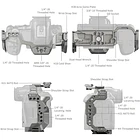 Cage SmallRig HawkLock QR para Canon EOS R5 Mark II 3