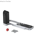 Grip SmallRig L-Shape para FUJI X100VI & X100V - Silver 8