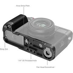 Grip SmallRig L-Shape para FUJI X100VI & X100V - Silver