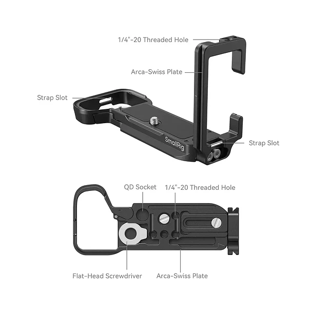 L-Bracket SmallRig para Sony A7C II & Alpha 7CR 4