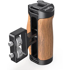 SMALLRIG 2913 Mini mango de madera con mango lateral con 1/4