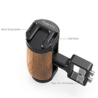 SMALLRIG 2913 Mini mango de madera con mango lateral con 1/4