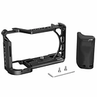 SmallRig 3164 Jaula con mango de silicona y zapata fría para Sony a6100 a6300 a6400 3