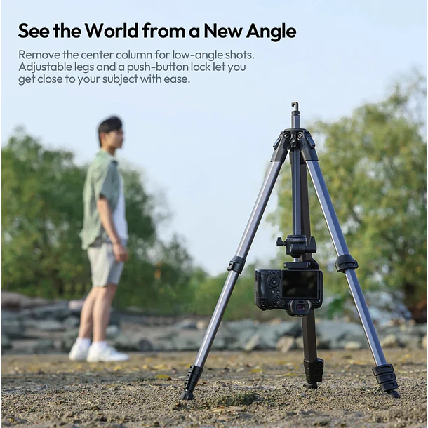Ulanzi Ombra II Traveler Trípode Liviano Para Fotografía – T156 6