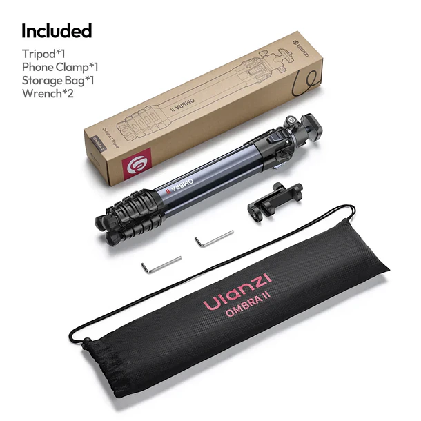 Ulanzi Ombra II Traveler Trípode Liviano Para Fotografía – T156 14