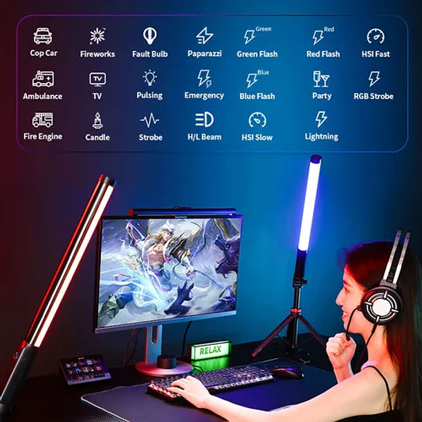 Ulanzi VL119 RGB Espada Led de 50cm L132 10