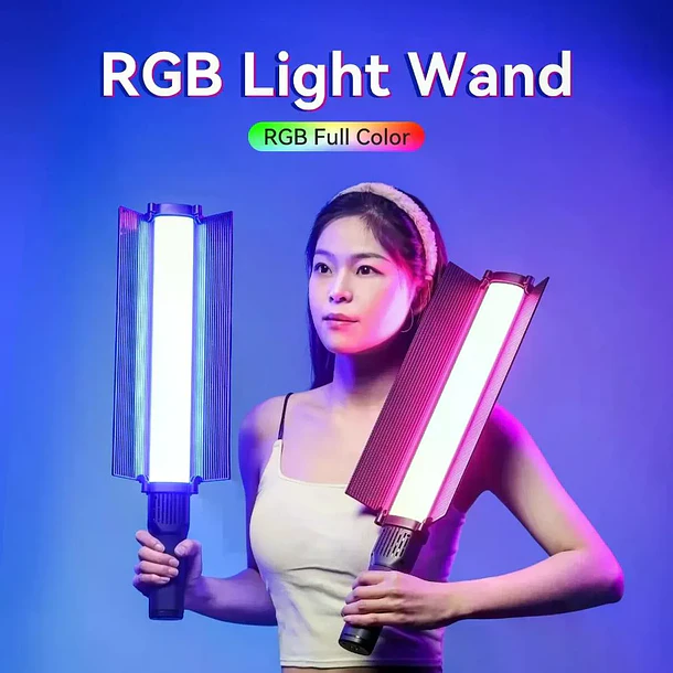 Ulanzi VL360 RGB Espada Led Con Aletas 4