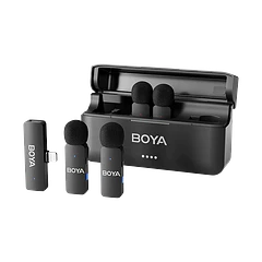 Boya BY-V4D 4 Micrófonos Inalámbricos Conector Lightning
