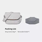 Ulanzi F01 Bolso Sling Bag Para Cámara Pequeña 8
