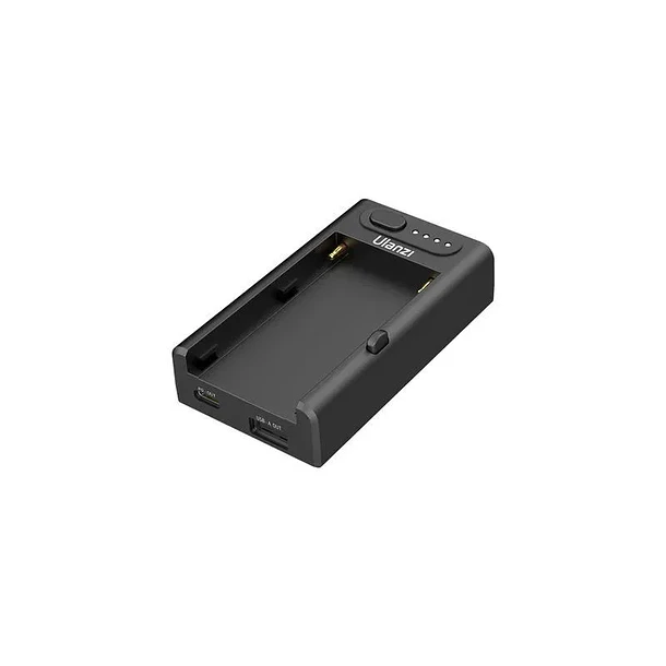 Ulanzi NP-F01 Interfaz Multifuncional y Cargador de Baterías Serie NP-F 3