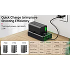 Ulanzi NP-F01 Interfaz Multifuncional y Cargador de Baterías Serie NP-F 9