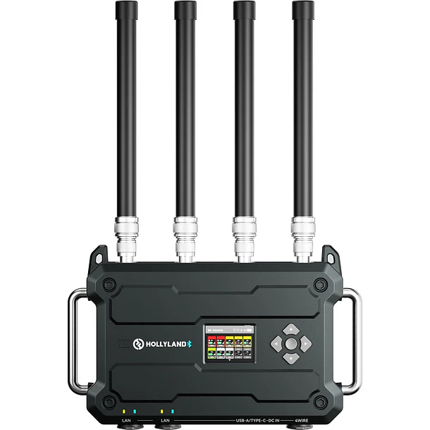 Hollyland Solidcom C1 Pro Roaming Hub 20S Full-Duplex Wireless Intercom System with 20 Single-Ear Headsets (V-Mount, 1.9 GHz) 4