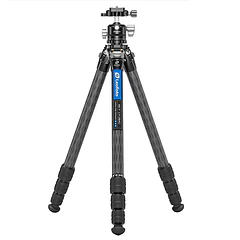 Trípode Carbono Leofoto con Cabezal 4 Sec. LY-284C