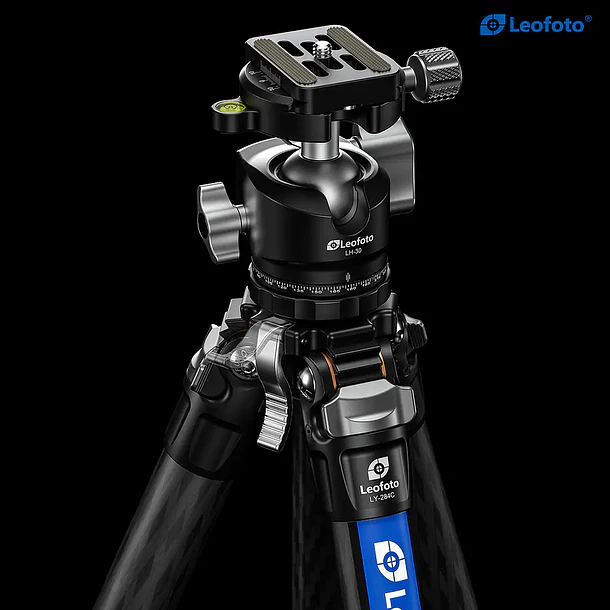 Trípode Carbono Leofoto con Cabezal 4 Sec. LY-284C 5
