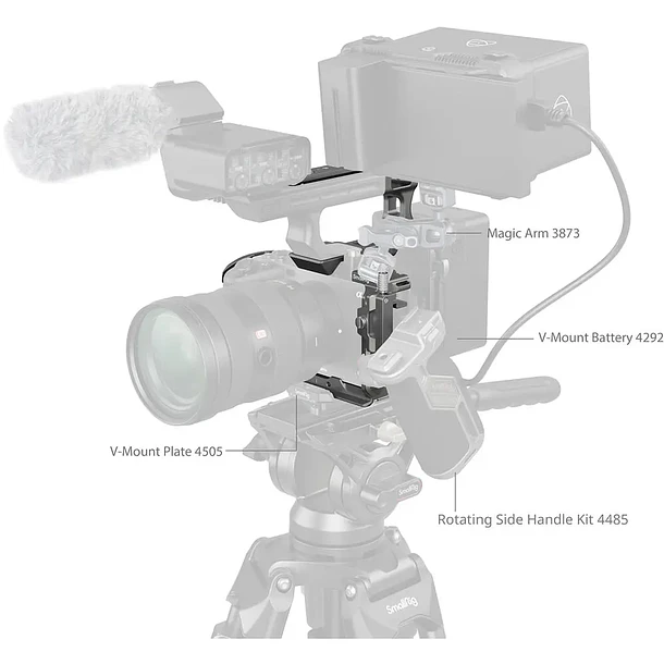 Cage SmallRig HawkLock Advanced para Sony FX3 & FX30 5