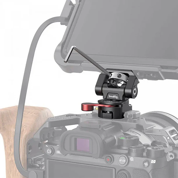 SmallRig 2906 Monitor Holder Swivel + Tilt con sistema NATO Clamp 4