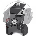SmallRig 2906 Monitor Holder Swivel + Tilt con sistema NATO Clamp 6