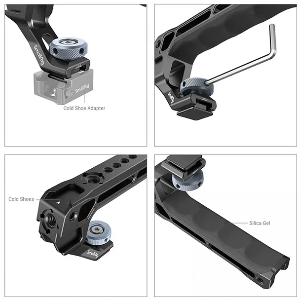 Empuñadura Superior SmallRig con Montura de Zapata - Lite 3