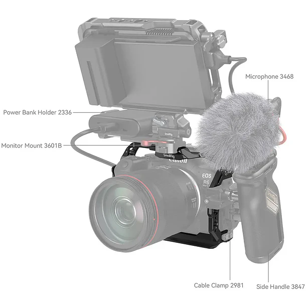 Cage SmallRig para Canon EOS R6 Mark II | 4159 7