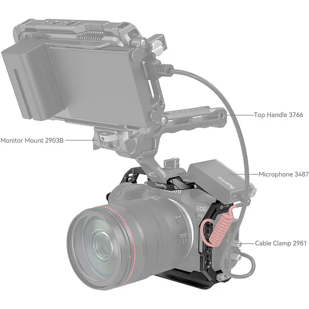 Cage SmallRig para Canon EOS R6 Mark II | 4159 8