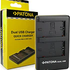 CARGADOR 1927 PATONA DUAL USB NP-FZ100 1