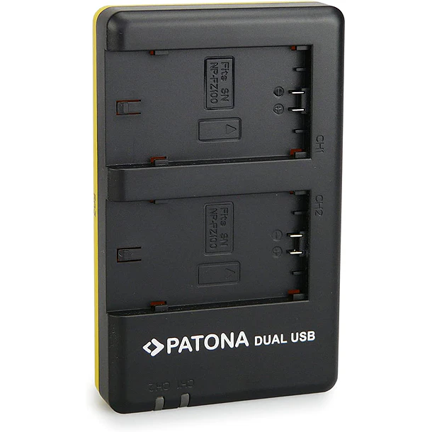 CARGADOR 1927 PATONA DUAL USB NP-FZ100 2