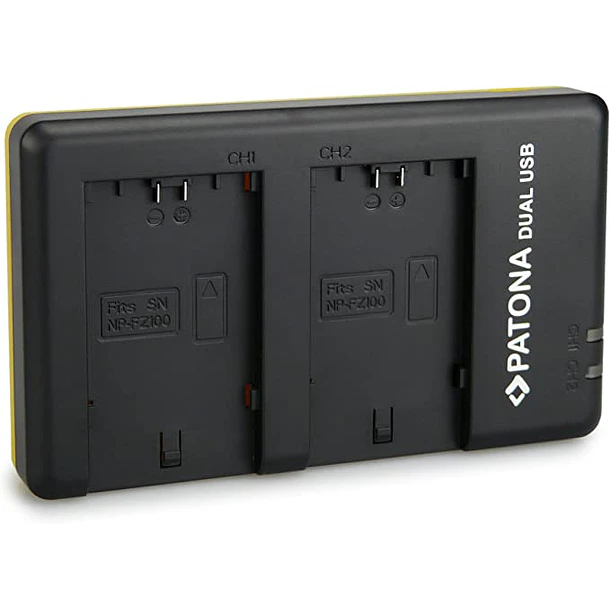 CARGADOR 1927 PATONA DUAL USB NP-FZ100 3