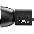 Ulanzi 40W PRO L023 Led Ultra Compacto y Potente Con Reflector, Difusor y Fuente de Poder L075 4