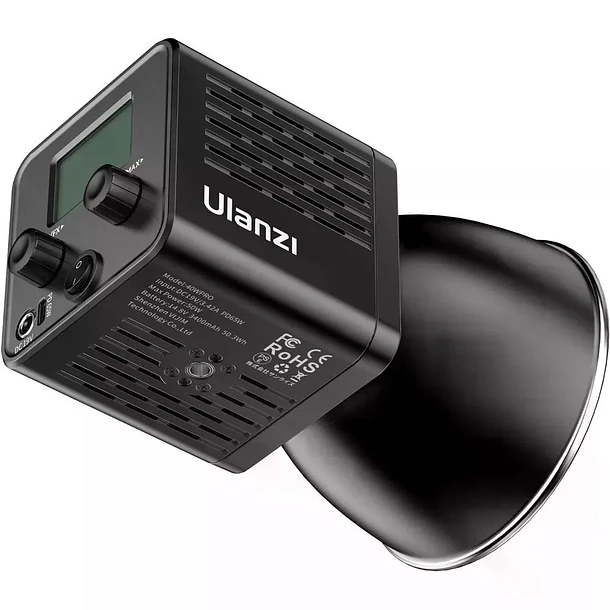 Ulanzi 40W PRO L023 Led Ultra Compacto y Potente Con Reflector, Difusor y Fuente de Poder L075 7