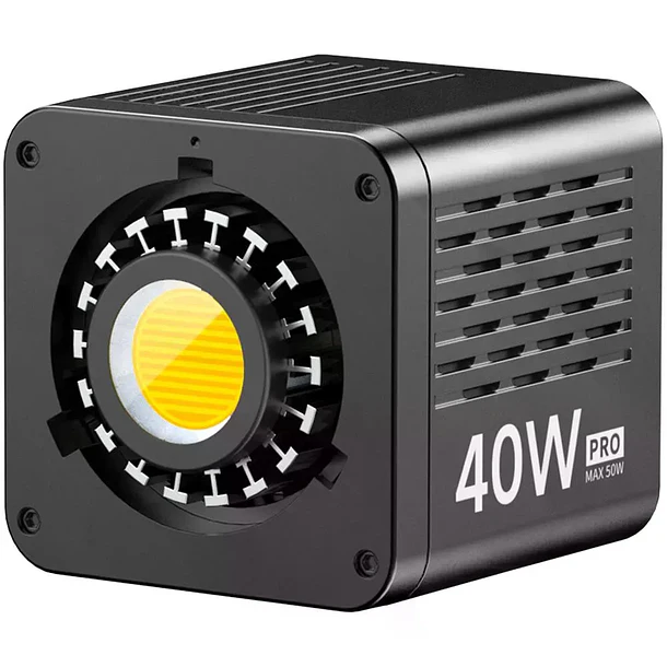 Ulanzi 40W PRO L023 Led Ultra Compacto y Potente Con Reflector, Difusor y Fuente de Poder L075 8
